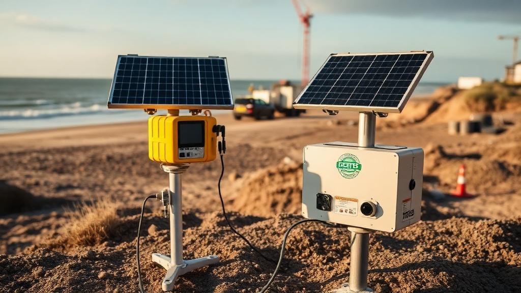 Real-Time Dust and Noise Monitoring at Lynemouth Beach